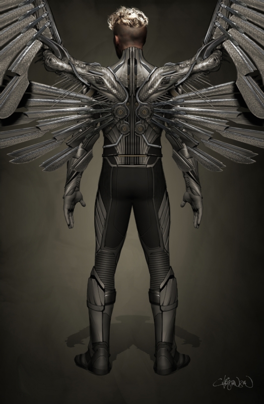 Ben Hardy Is Angel In X Men Apocalypse See New Concept Art