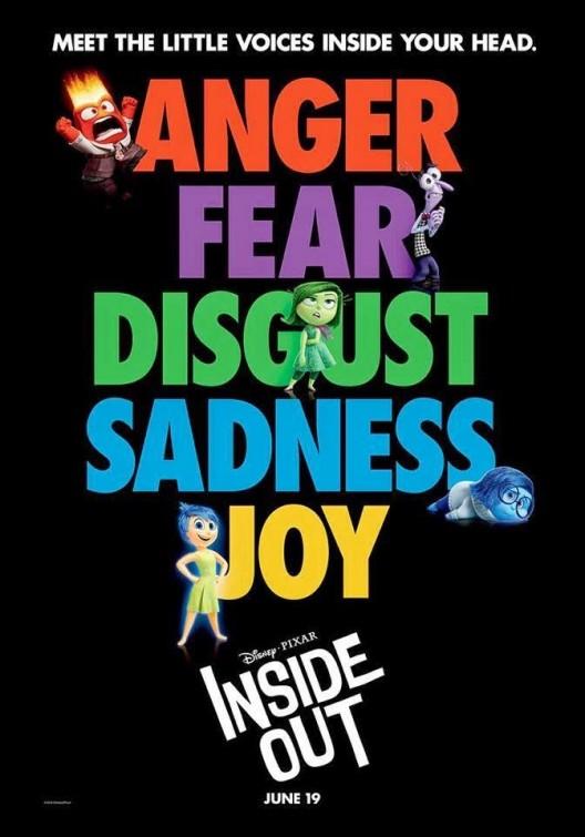 Inside Out' Character Profiles: Anger, Joy, Disgust, Fear and