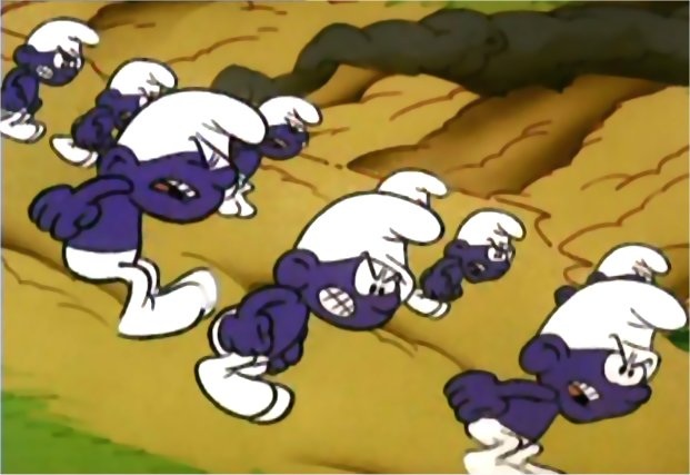 The Unknown Dark History of the Smurfs