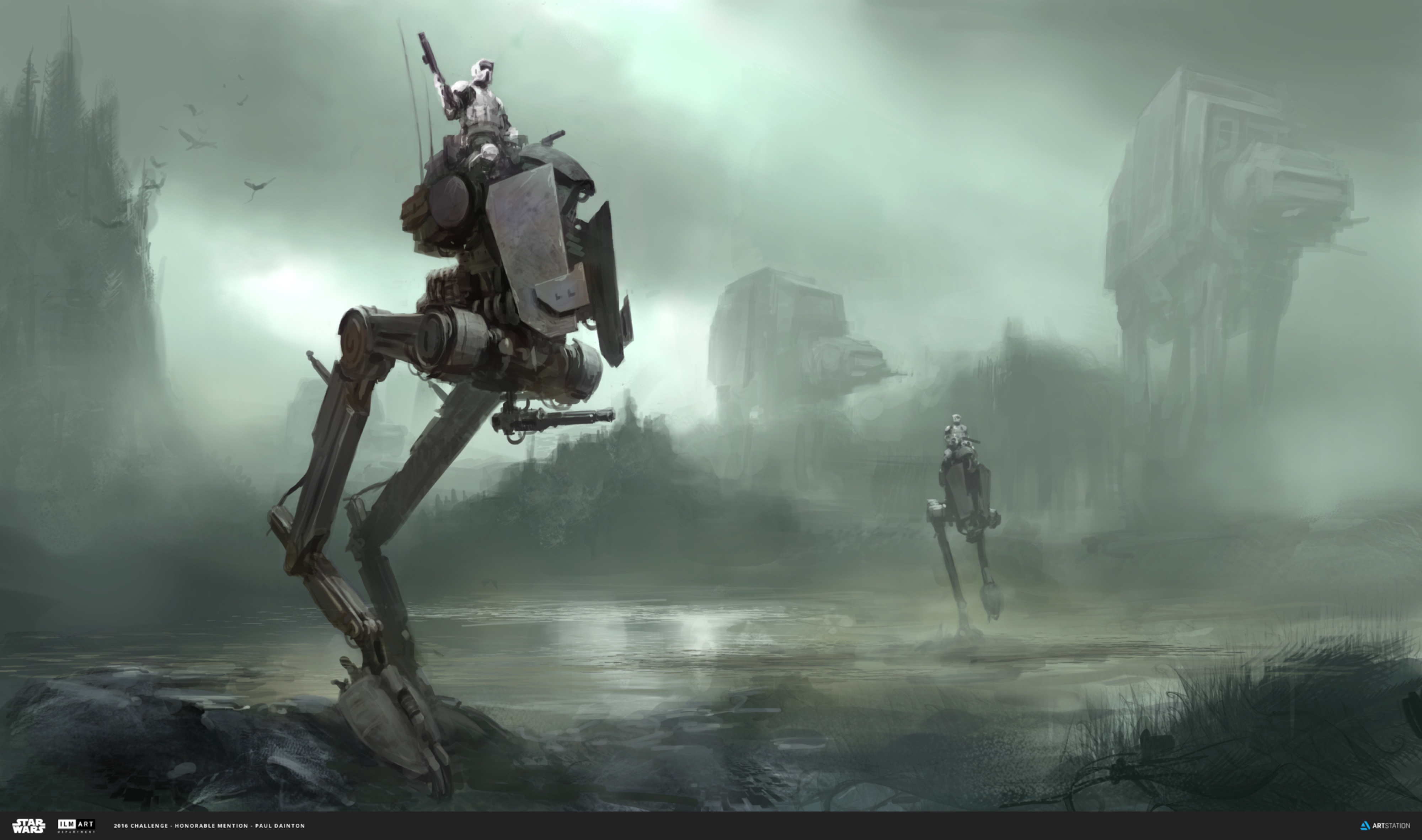 Incredible Star Wars Concept Art The Winners Of Ilms Art Department
