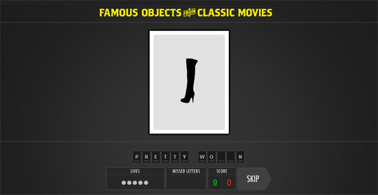 cool-stuff-web-game-famous-objects-from-classic-movies