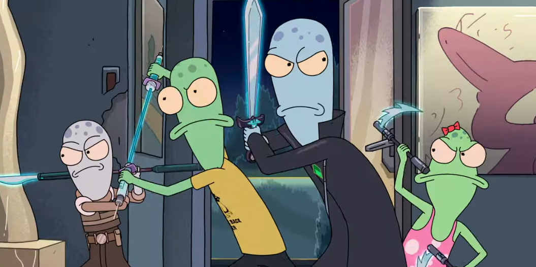 Solar Opposites Trailer Rick And Morty Creator Puts Another Sci Fi