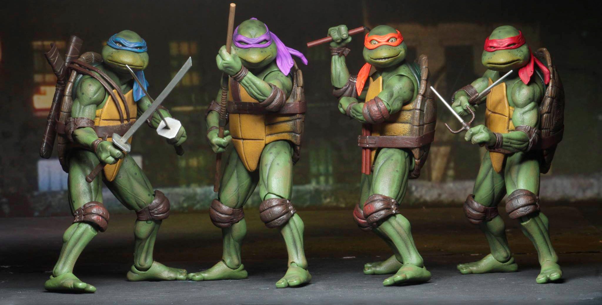 teenage mutant ninja turtles action figures 90s