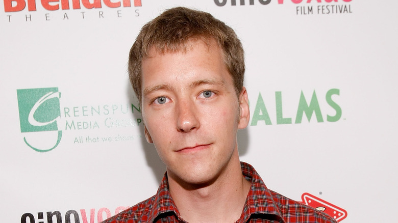 Kell O'Neill at a step and repeat at CineVegas Film Festival