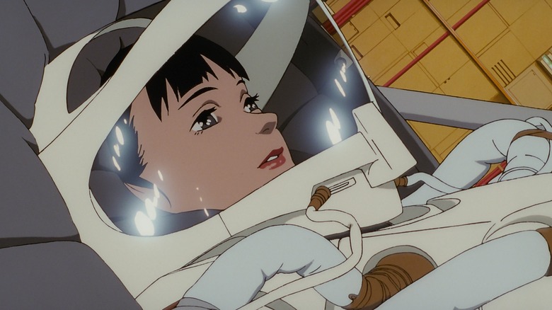 Millennium Actress woman in spacesuit