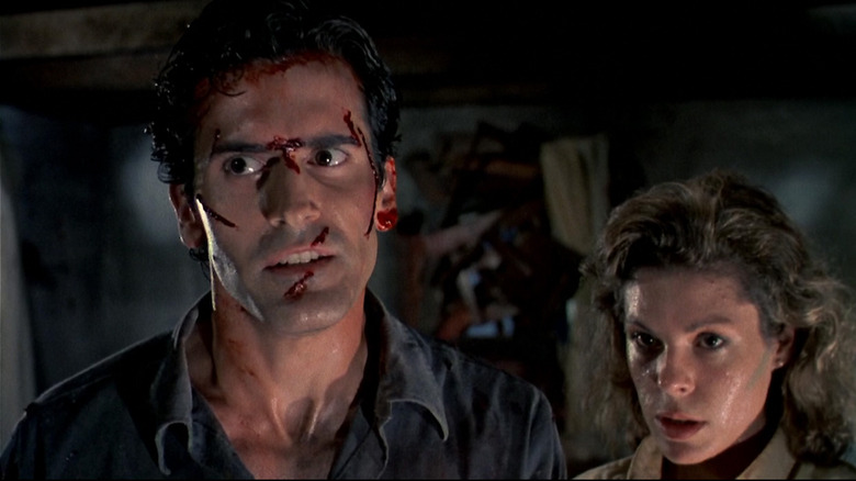 Bruce Campbell in The Evil Dead (1981)