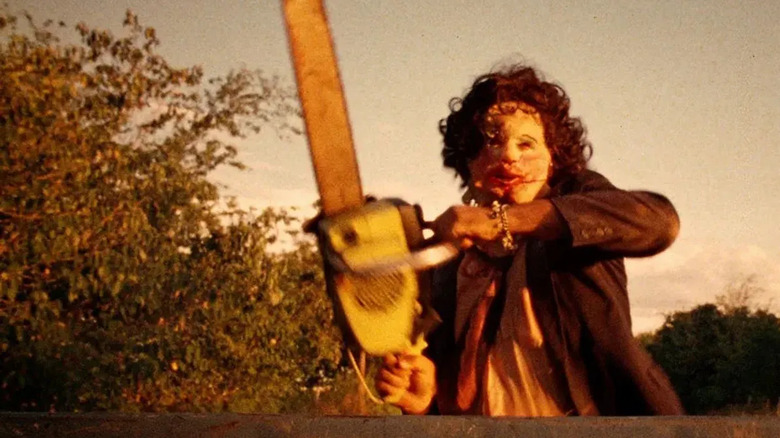 Gunnar Hansen as Leatherface in The Texas Chain Saw Massacre (1974)