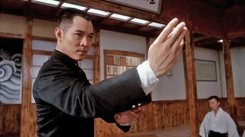 Jet Li as Chen Zhen in Fist of Legend