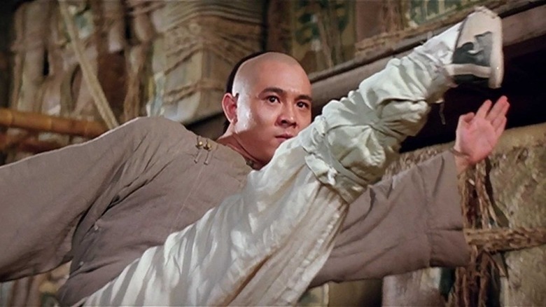 Jet Li as Wong Fei-hung in Once Upon a Time in China