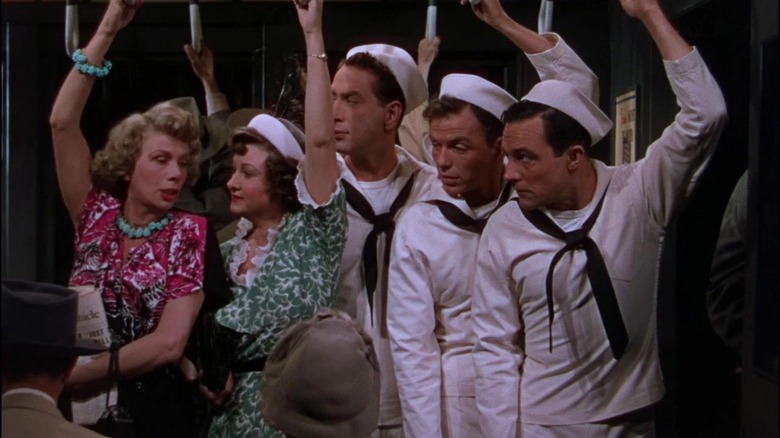 Sailors on the subway in On the Town