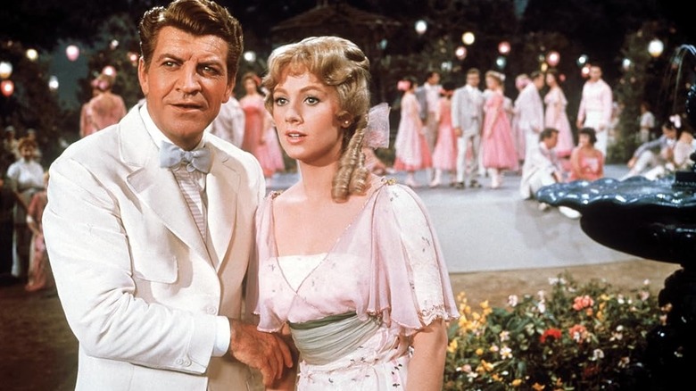 Harold Hill and Marian Paroo in The Music Man