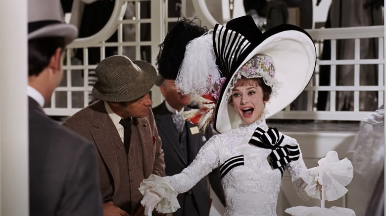 Eliza Doolittle and Professor Henry Higgins in My Fair Lady