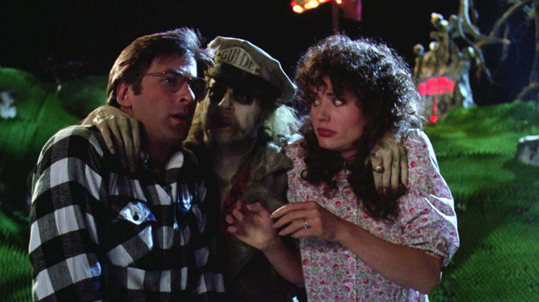 Beetlejuice making the Maitlands feel uncomfortable in Beetlejuice