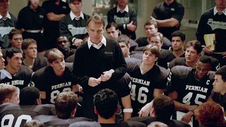 Billy Bob Thornton as Coach Gary Gaines in Friday Night Lights