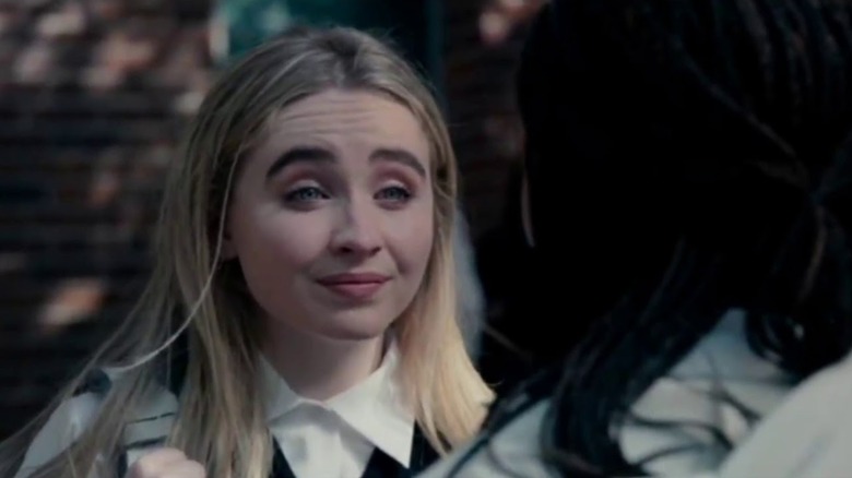 Sabrina Carpenter as Hailey in The Hate U Give