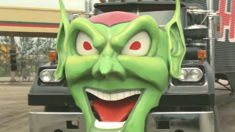 green goblin semi truck