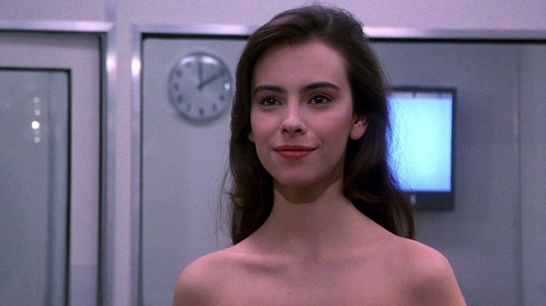 Mathilda May in the scene from Lifeforce that everyone remembers