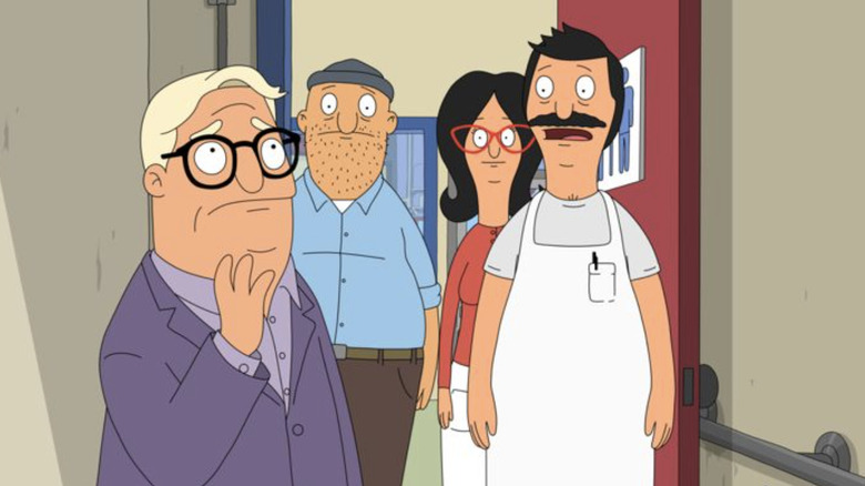 Felix, Teddy, Linda, and Bob on Bob's Burgers