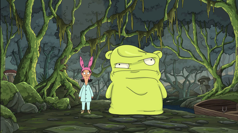 Louise Belcher and melted Kuchi Kopi in Bob's Burgers