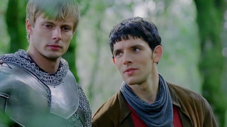 Merlin counsels Arthur
