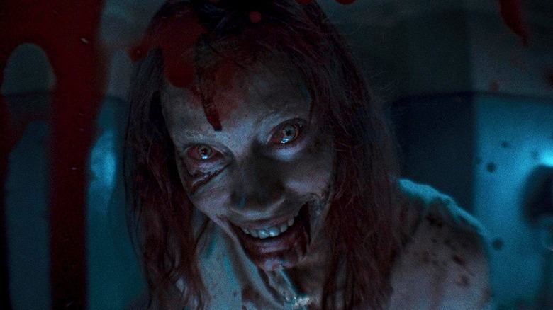 Alyssa Sutherland possessed Evil Dead Rise