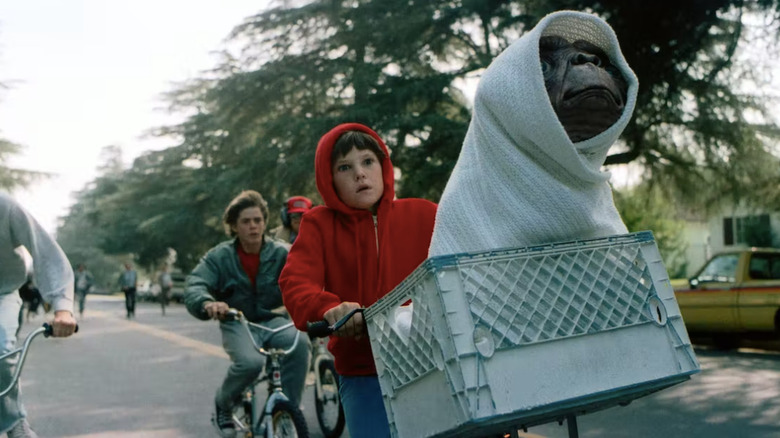 Henry Thomas in "E.T: The Extra-Terrestrial."