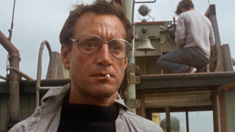 Chief Brody startled smoking in Jaws