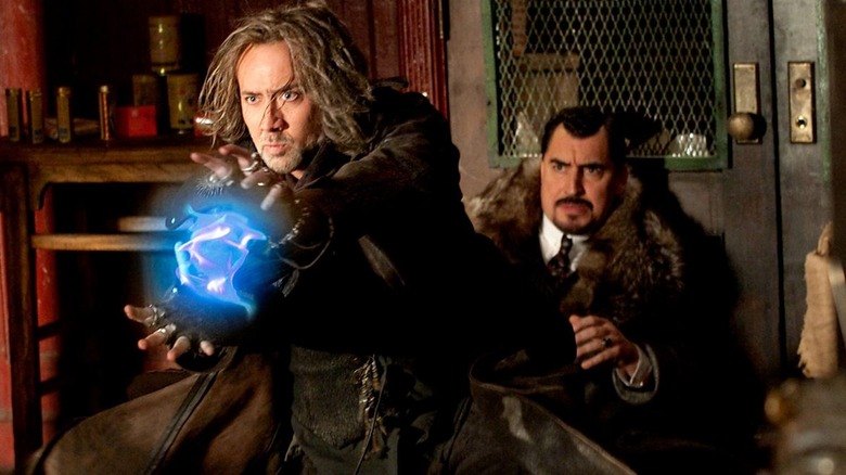 Nicolas Cage and Alfred Molina cast spells Sorcerer's Apprentice