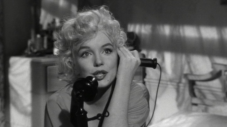 Marilyn Monroe's Sugar Kane on the phone in Some Like It Hot