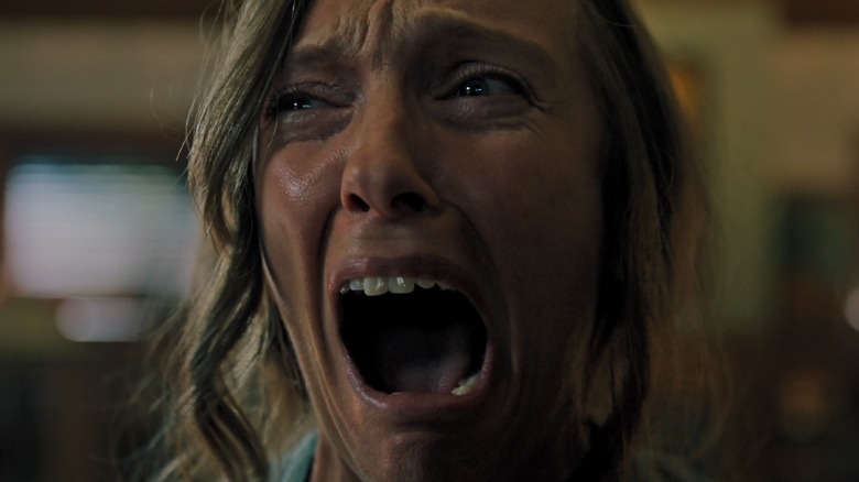 Toni Collette screams 