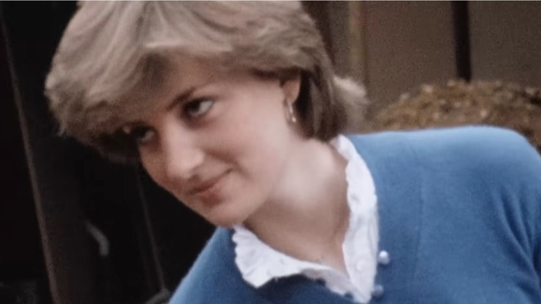 Princess Diana  smile leaning