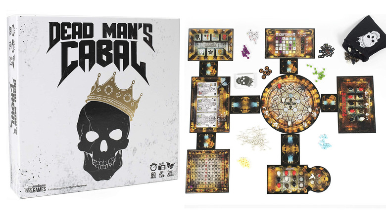 Dead Man's Cabal box and pieces
