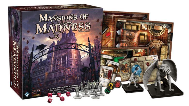 Mansions of Madness box and pieces