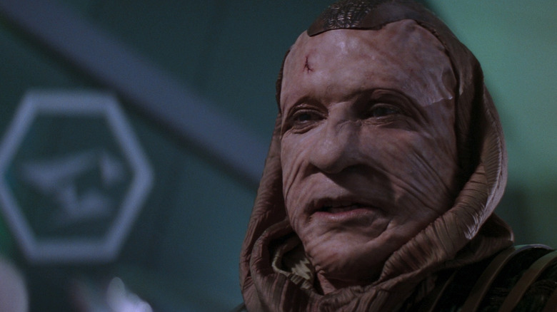 The So'na alien Ru'afo (F. Murray Abraham) has a secret connection to the Ba'ku of Star Trek: Insurrection