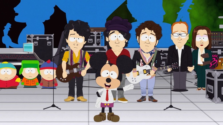 The boys, the mouse, and The Jonas Brothers in South Park