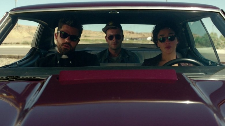 Dominic Cooper, Joseph Gilgun, and Ruth Negga on Preacher