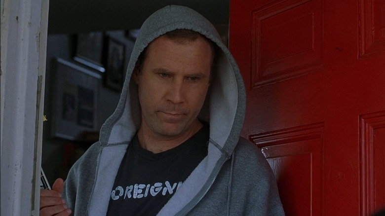 Ferrell in door frame