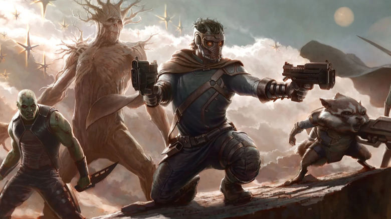 Guardians of the Galaxy 2014 movie concept art 