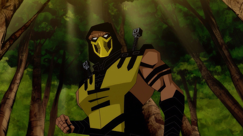 Scorpion in "Mortal Kombat Legends: Scorpion's Revenge" animated