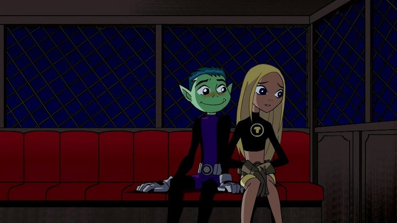 Beast Boy and Terra Teen Titans