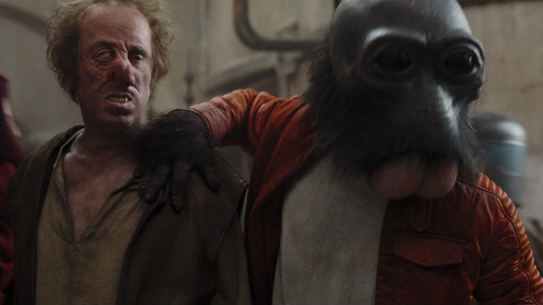 Dr. Evazan and Ponda Baba on Jedha