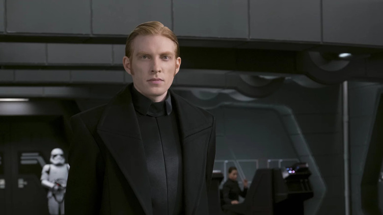 General Hux pouting as usual