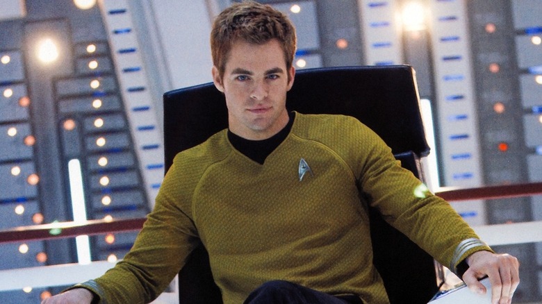 Chris Pine as James T. Kirk in "Star Trek" (2009)