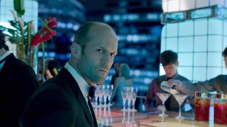 Jason Statham as Joey contemplating murder in Hummingbird