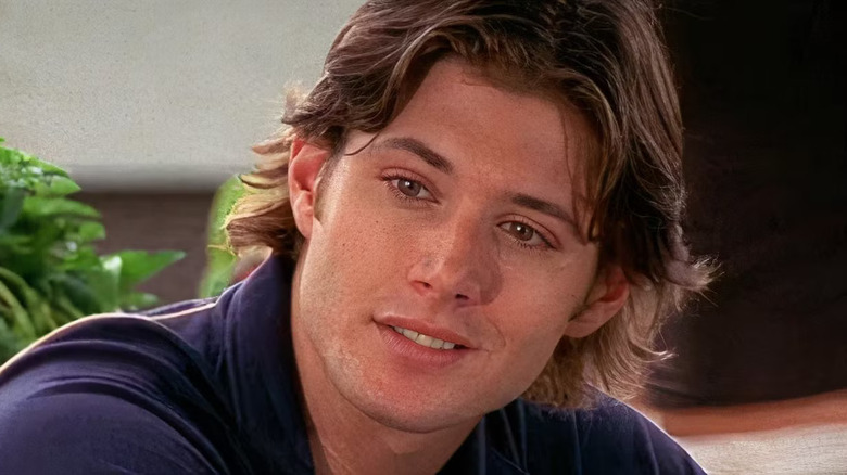 Jensen Ackles as C.J. Braxton smiling on Dawson's Creek