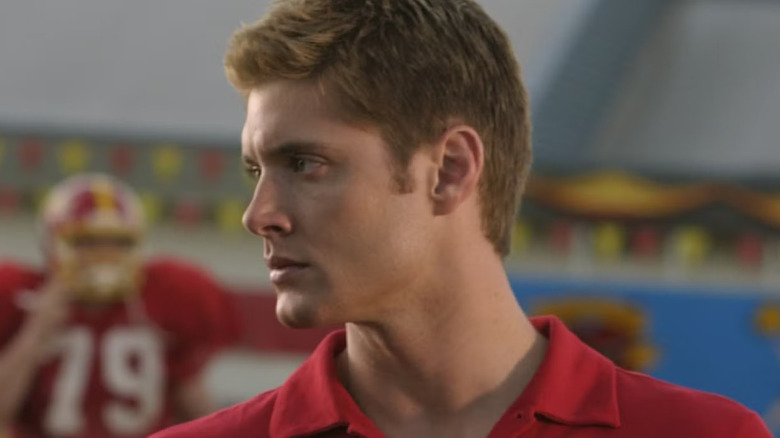 Jensen Ackles as Jason Teague, coaching football on Smallville