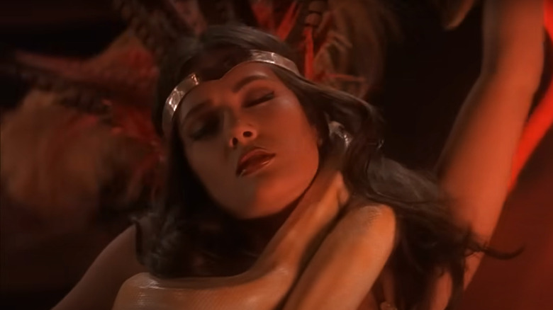 From Dust Till Dawn's Santanico Pandemonium dancing with snake