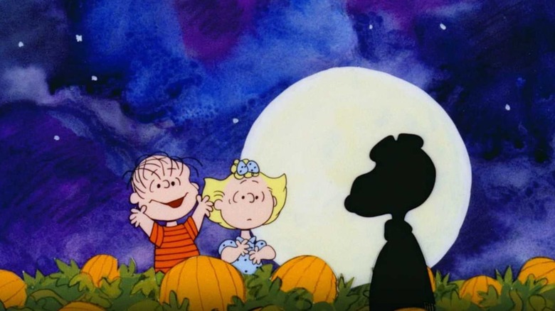 Linus, Sally, and Snoopy in It's the Great Pumpkin, Charlie Brown