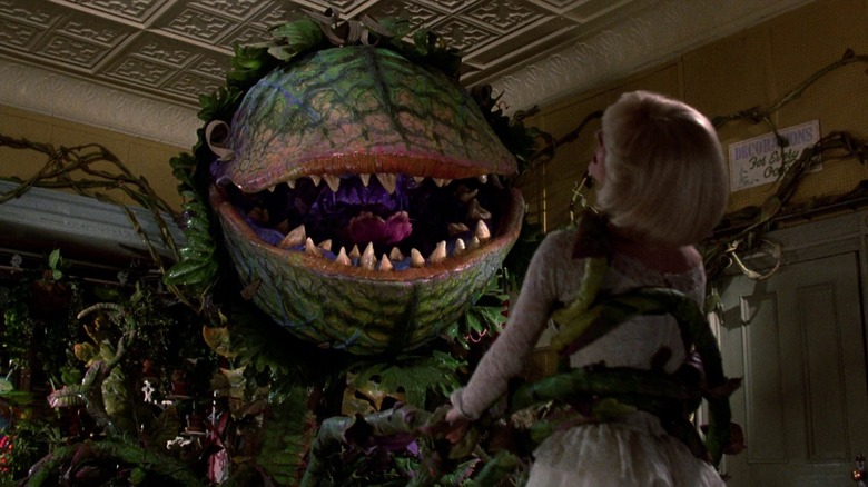 Audrey II and Ellen Greene in Little Shop of Horrors