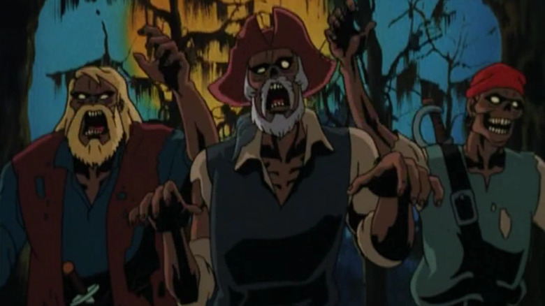 The walking dead of Scooby-Doo on Zombie Island